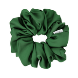 Evergreen Satin Scrunchie - ElleaShop