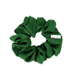 Evergreen Satin Scrunchie - ElleaShop