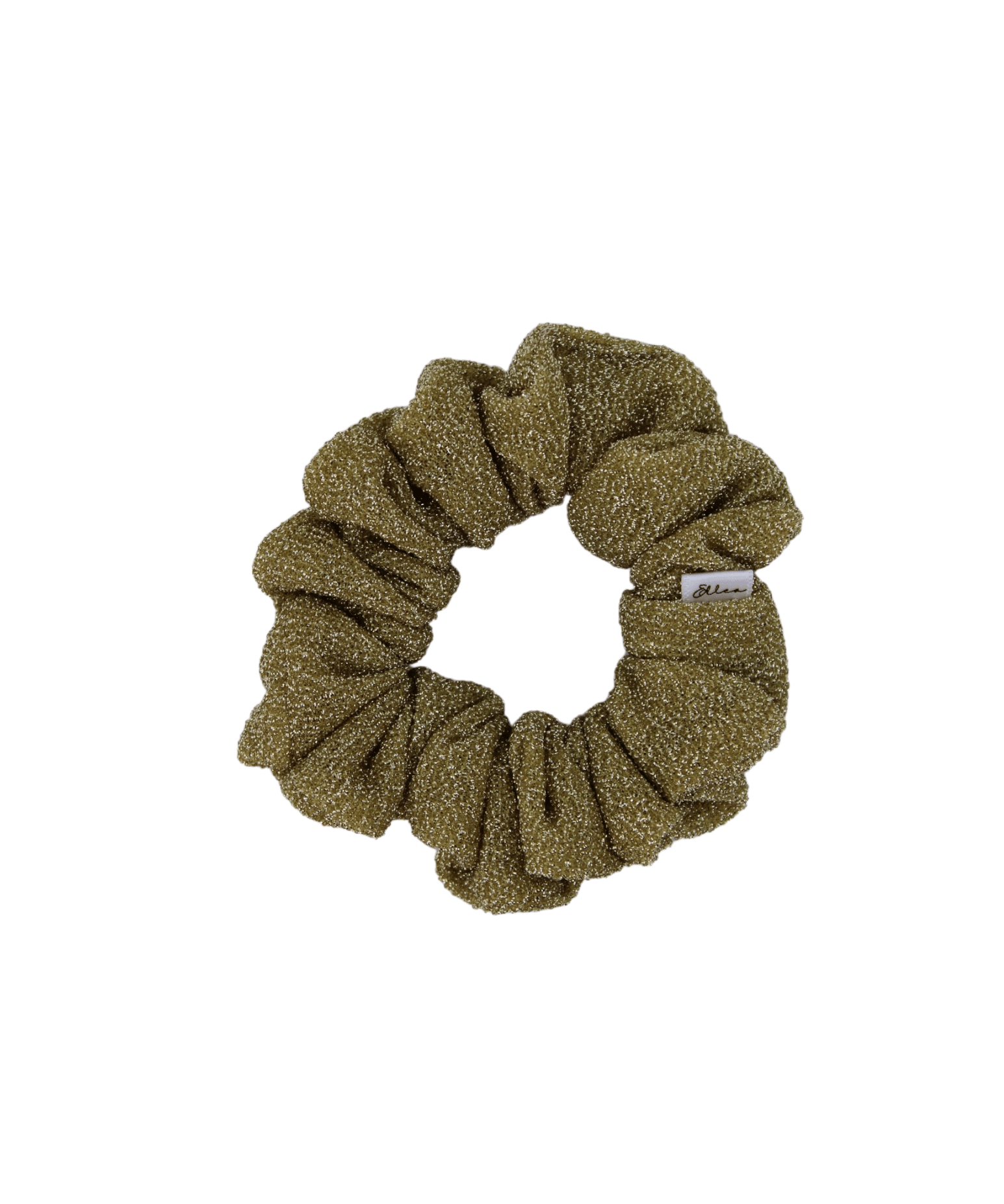 Shiny Gold Scrunchie