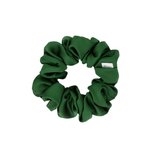 Evergreen Satin Scrunchie - ElleaShop