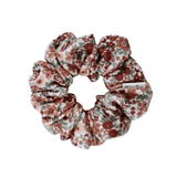 Fall Floral Ribbed Scrunchie