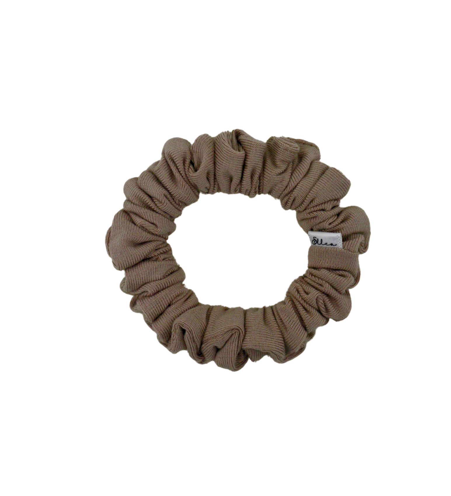 Cream Jersey Scrunchie - ElleaShop