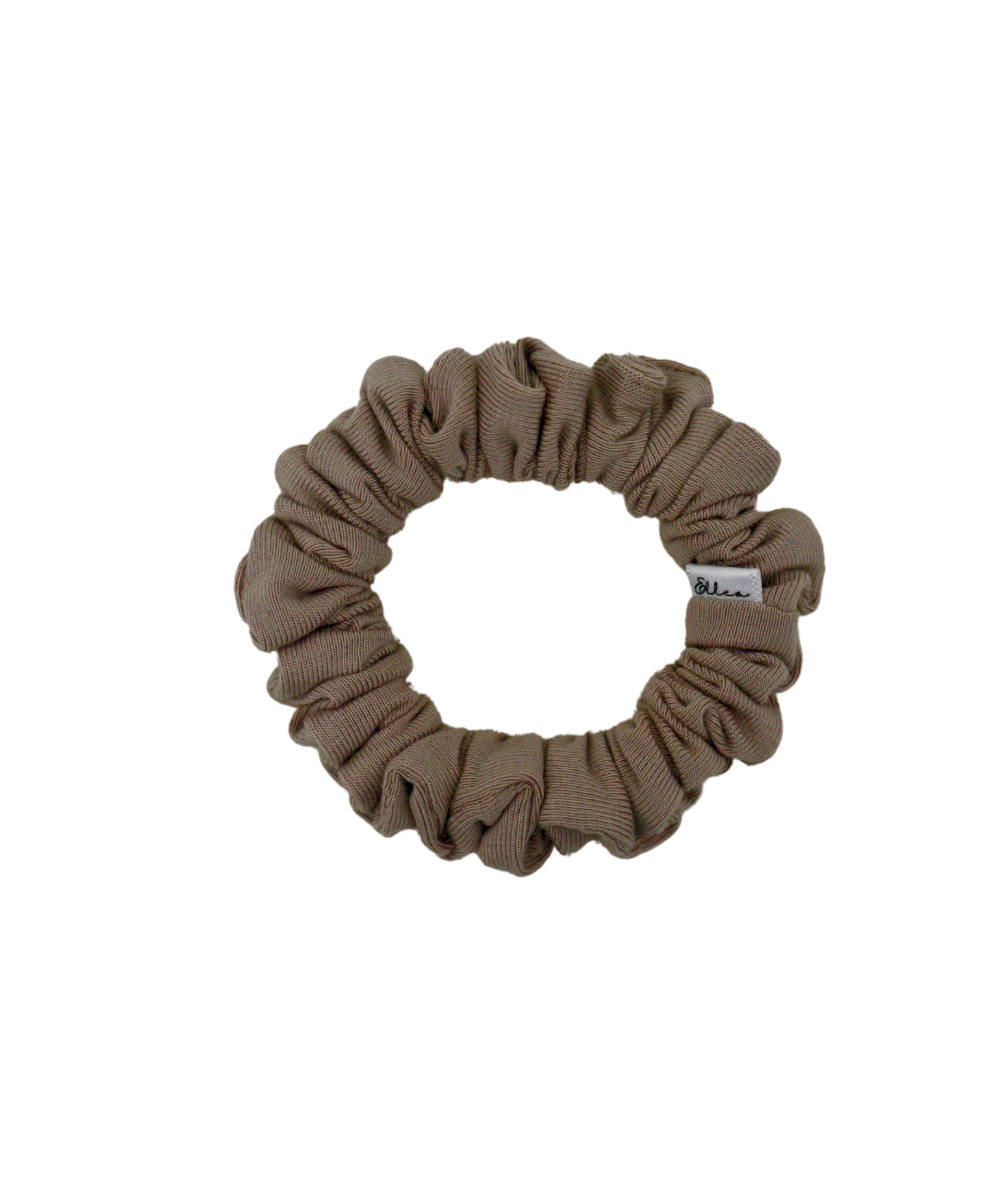 Cream Jersey Scrunchie - ElleaShop