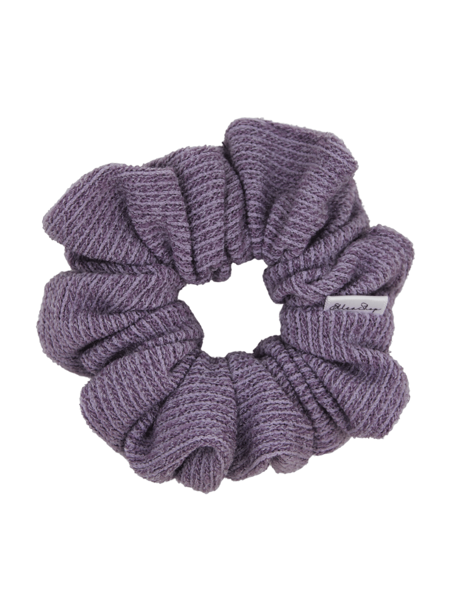 The Ribbed Wool Scrunchie - ElleaShop