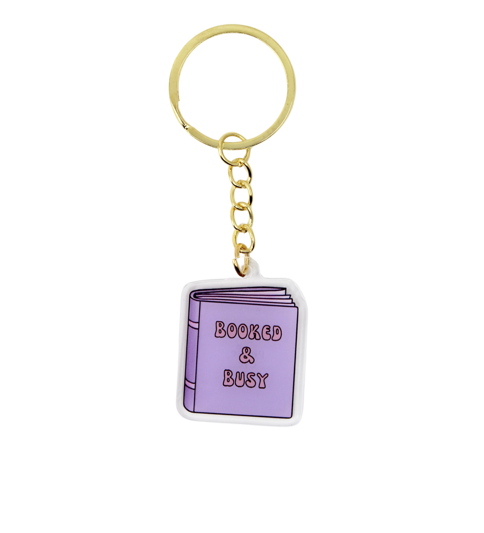Bookworm Keychain - ElleaShop