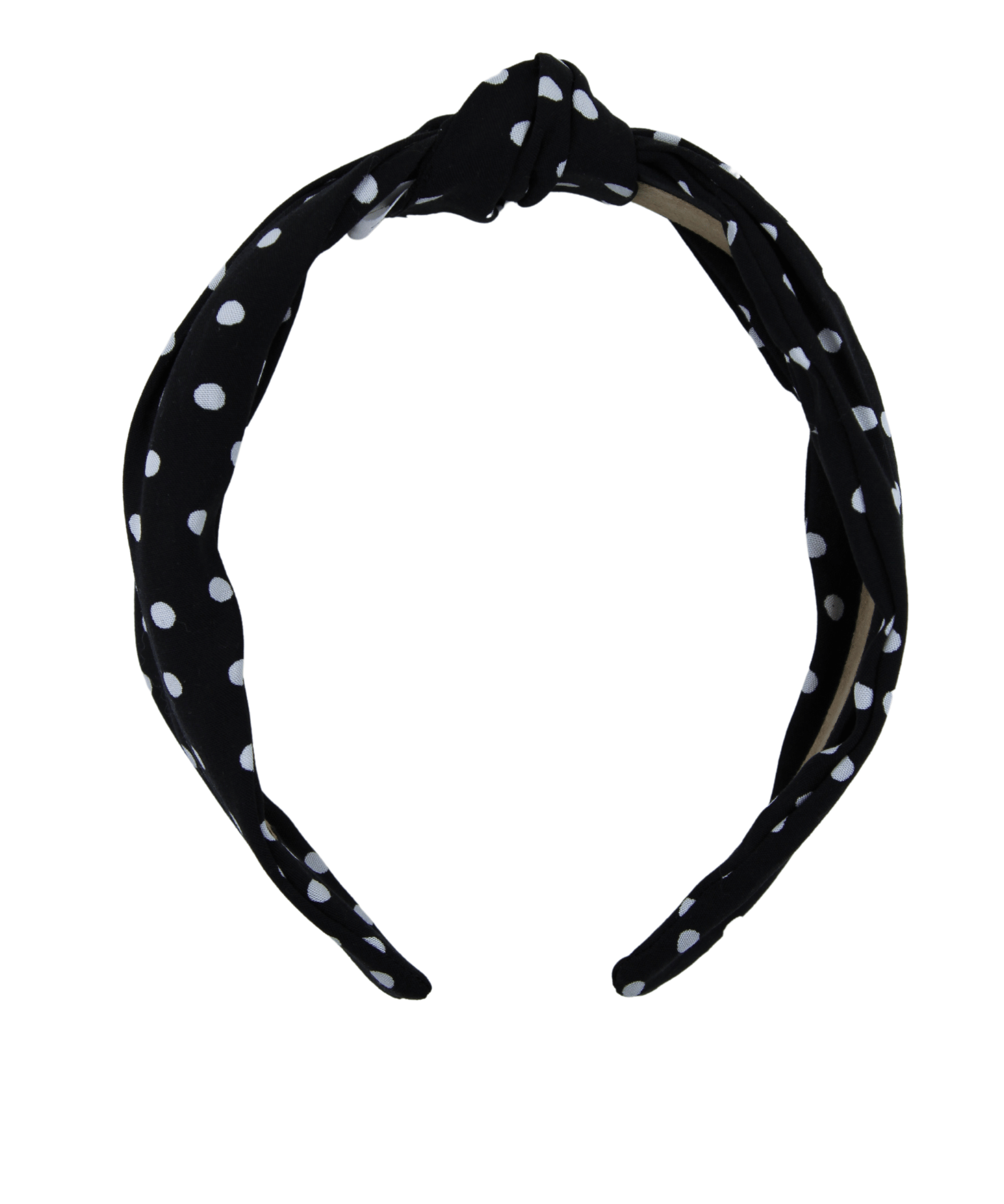 Polkadot Knotted Headband - ElleaShop