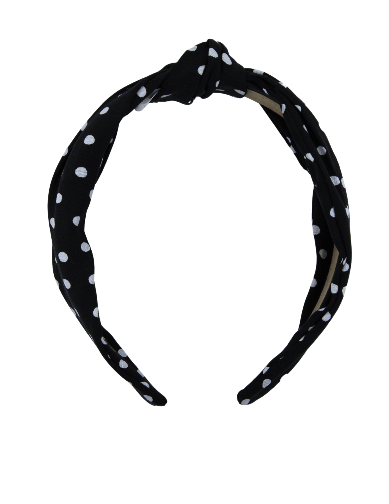 Polkadot Knotted Headband - ElleaShop