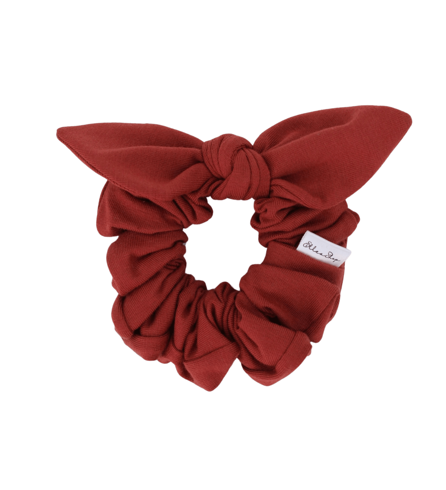Terra Cotta Bow Scrunchie - ElleaShop