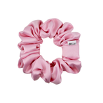 Baby Pink Satin Scrunchie - ElleaShop