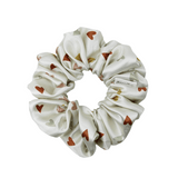 Little Hearts Satin Scrunchie