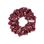 Mulberry Floral Scrunchie - ElleaShop