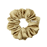 Gold Luxe Satin Scrunchie