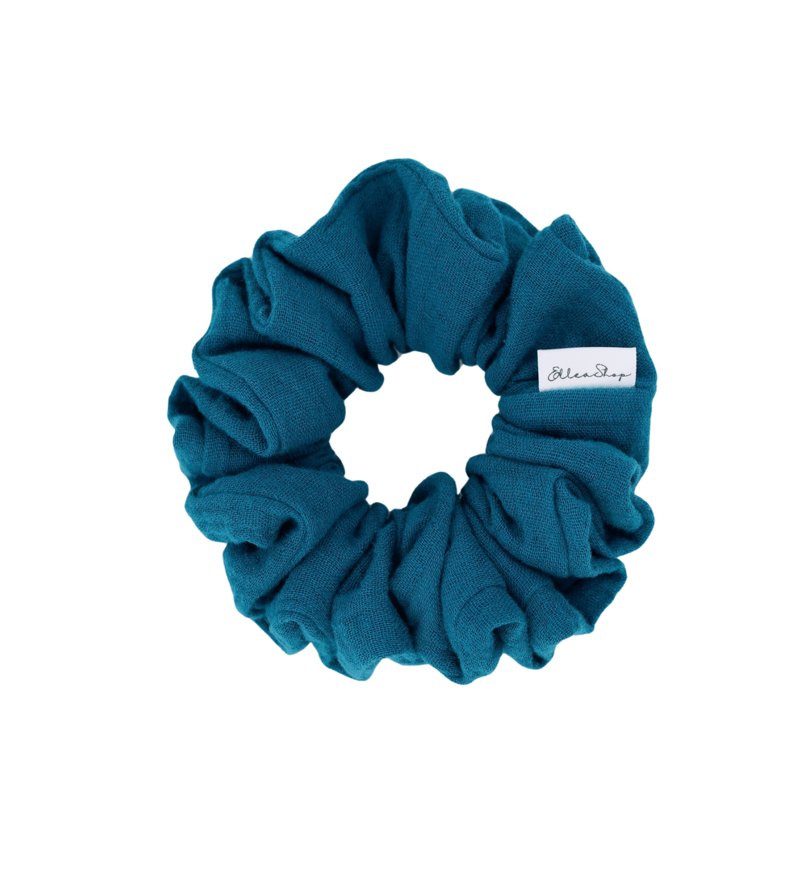 Peacock Muslin Scrunchie - ElleaShop