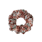 Fall Floral Ribbed Scrunchie