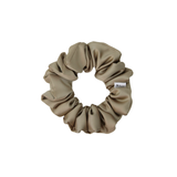 Oyster Luxe Satin Scrunchie