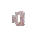 Pink Marble Mini Claw Clip