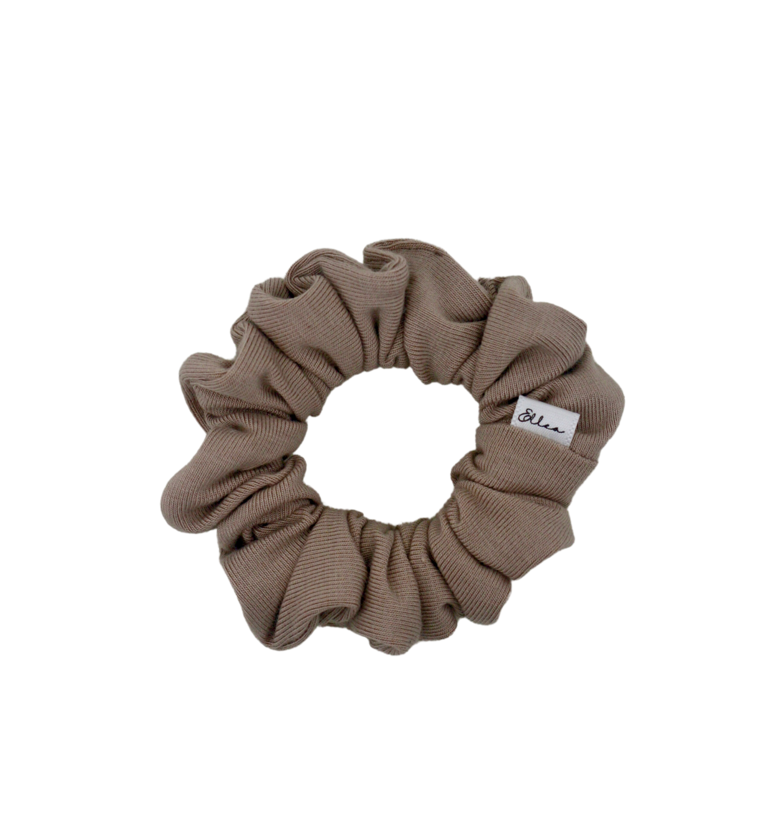 Cream Jersey Scrunchie - ElleaShop