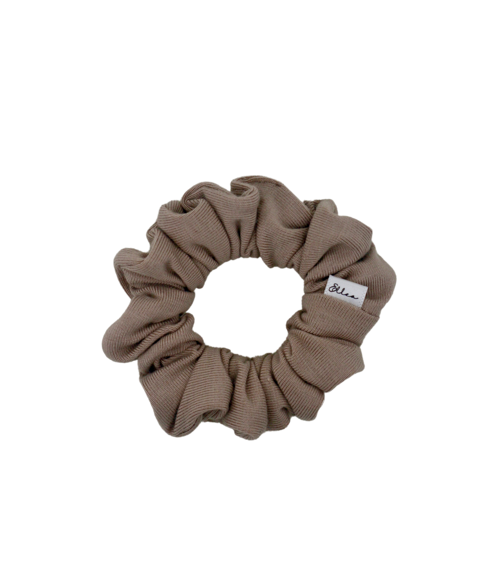 Cream Jersey Scrunchie - ElleaShop