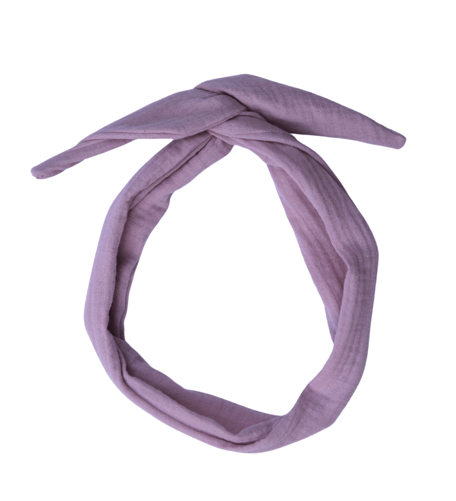 Soft Pink Muslin Wire Headband - ElleaShop