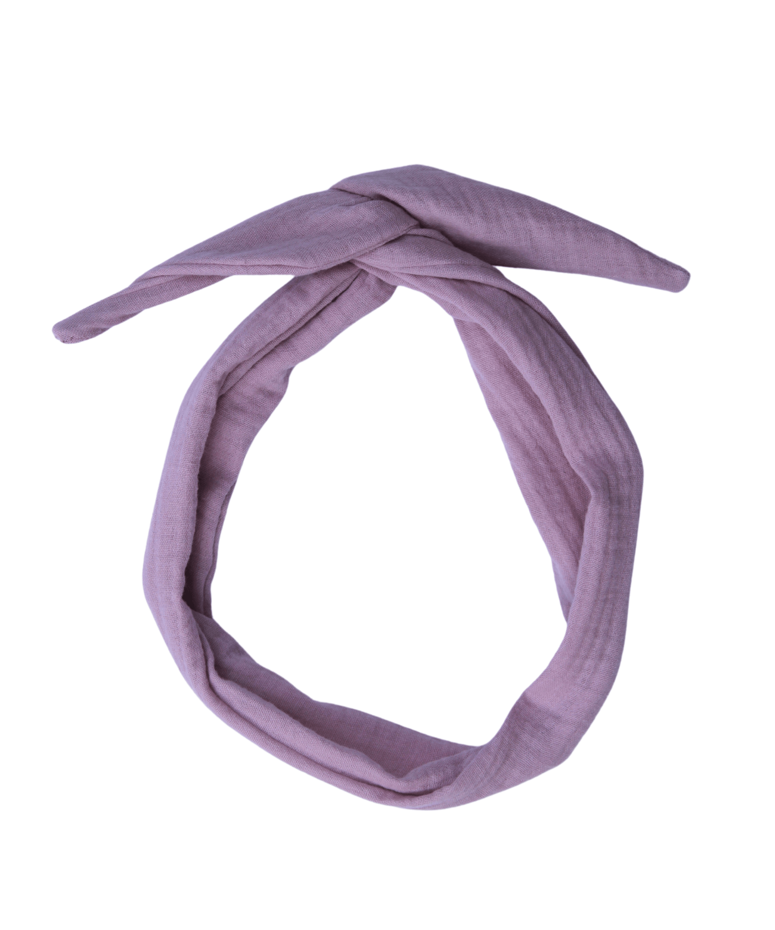 Soft Pink Muslin Wire Headband - ElleaShop