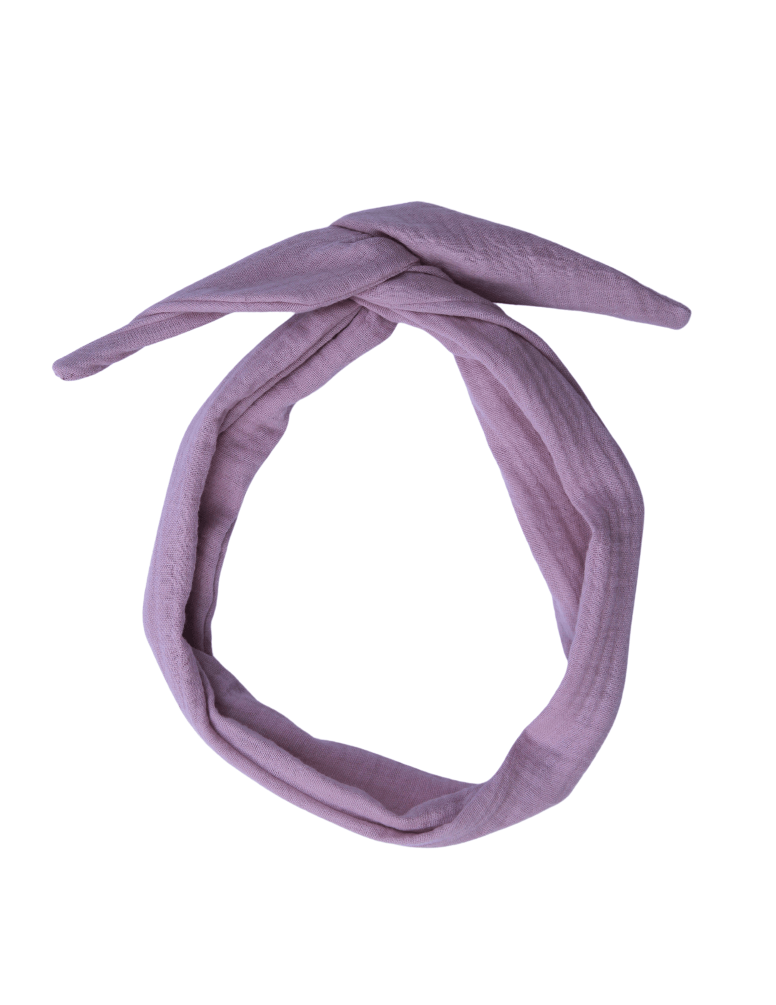 Soft Pink Muslin Wire Headband - ElleaShop