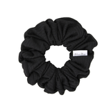 Black Soft Ribbed Scrunchie