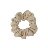 Eggnog Soft Ribbed Scrunchie