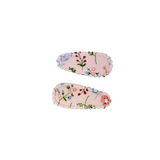 Barrettes à Pression Roses Bébé
