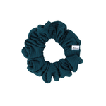 Peacock Soft Ribbed Scrunchie - ElleaShop