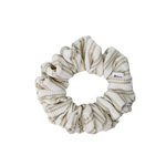Creamy Stripe Scrunchie - ElleaShop