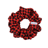 Christmas Plaid Scrunchie