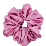 Old Rose Satin Scrunchie - ElleaShop