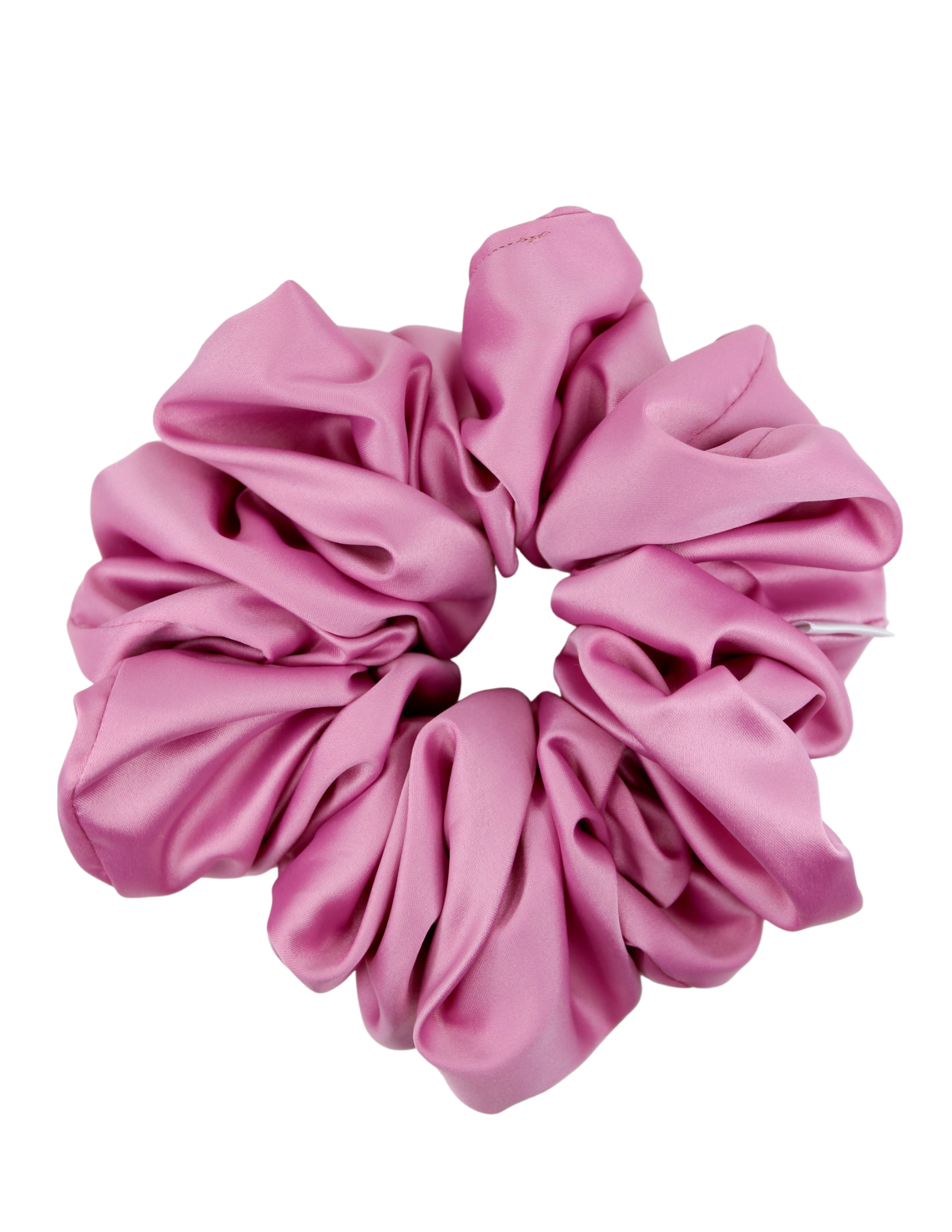 Old Rose Satin Scrunchie - ElleaShop