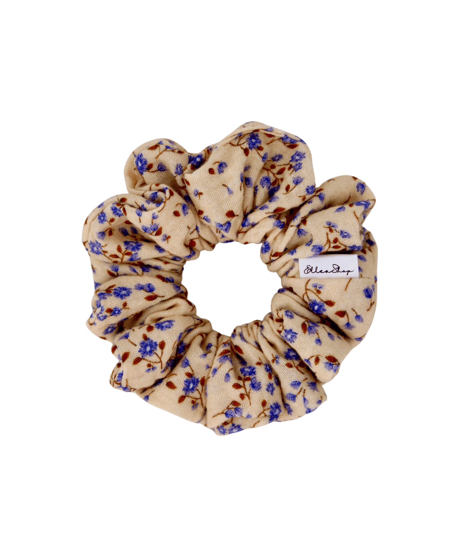 Wildflower Muslin Scrunchie - ElleaShop