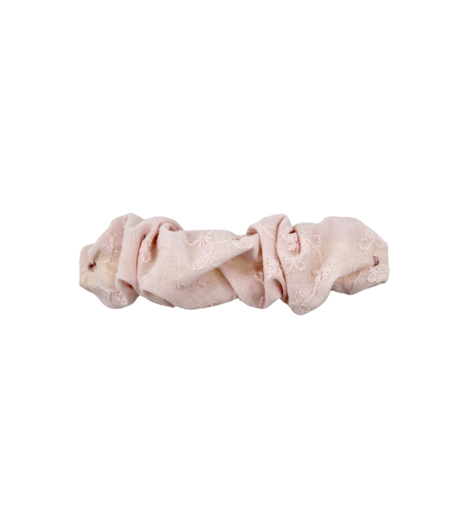 Blush Flowers Scrunchie Clip - ElleaShop