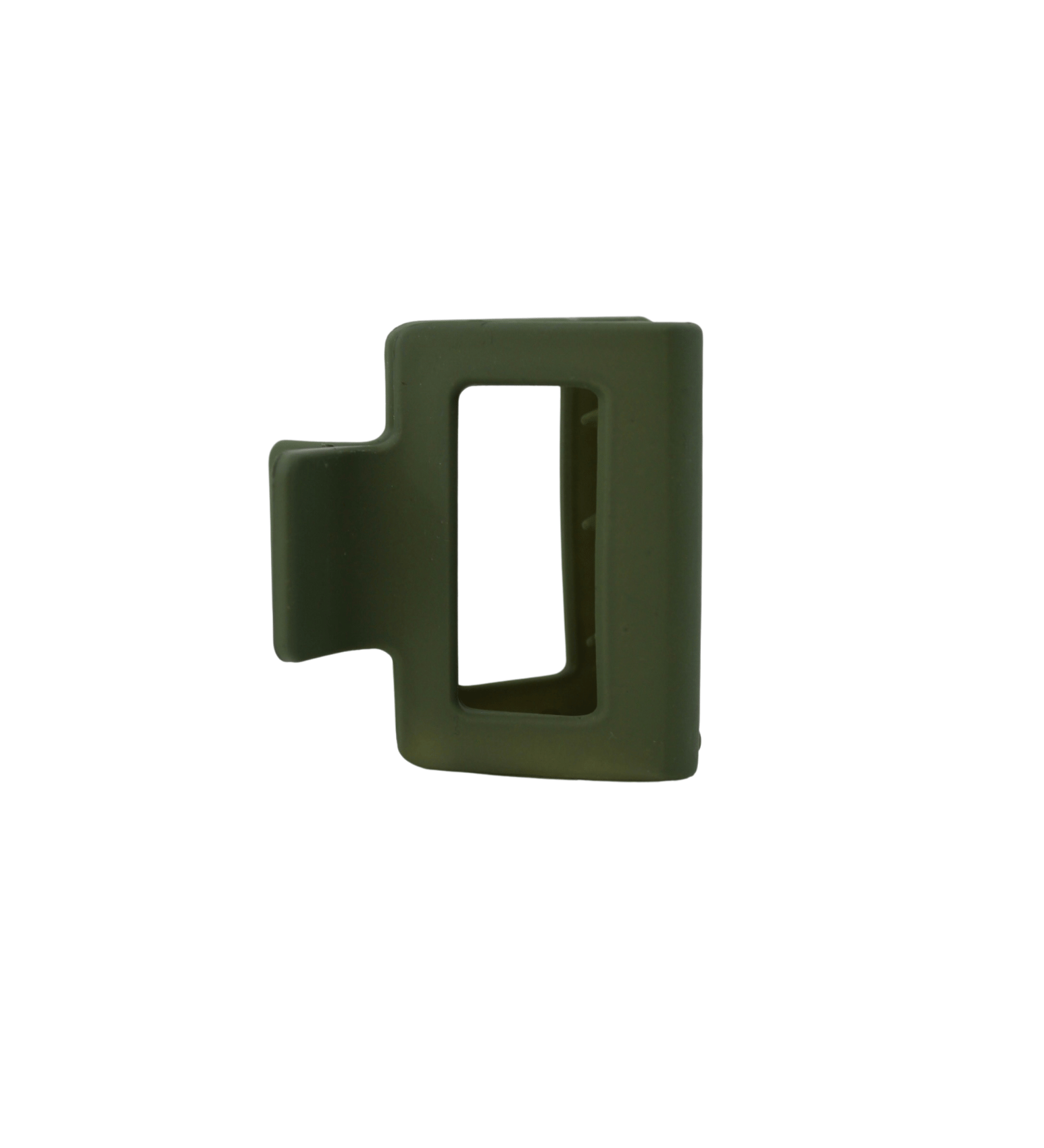Khaki Mini Claw Clip - ElleaShop