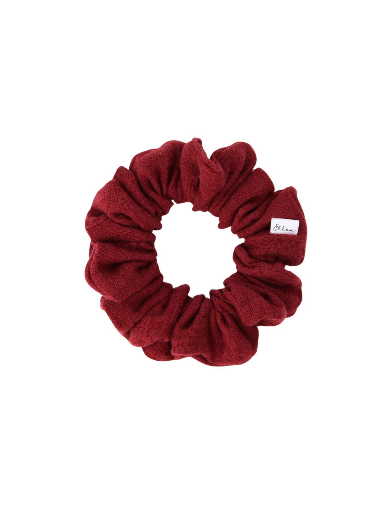 Cabernet Muslin Scrunchie - ElleaShop