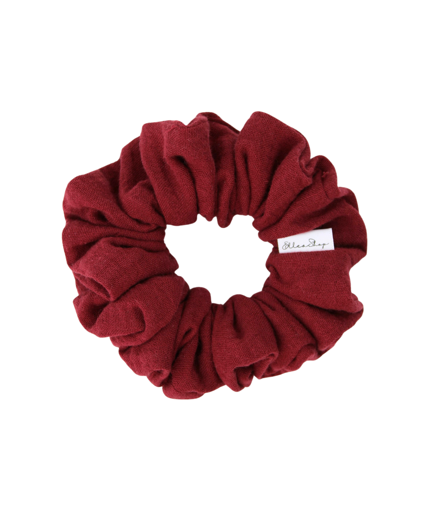 Cabernet Muslin Scrunchie - ElleaShop