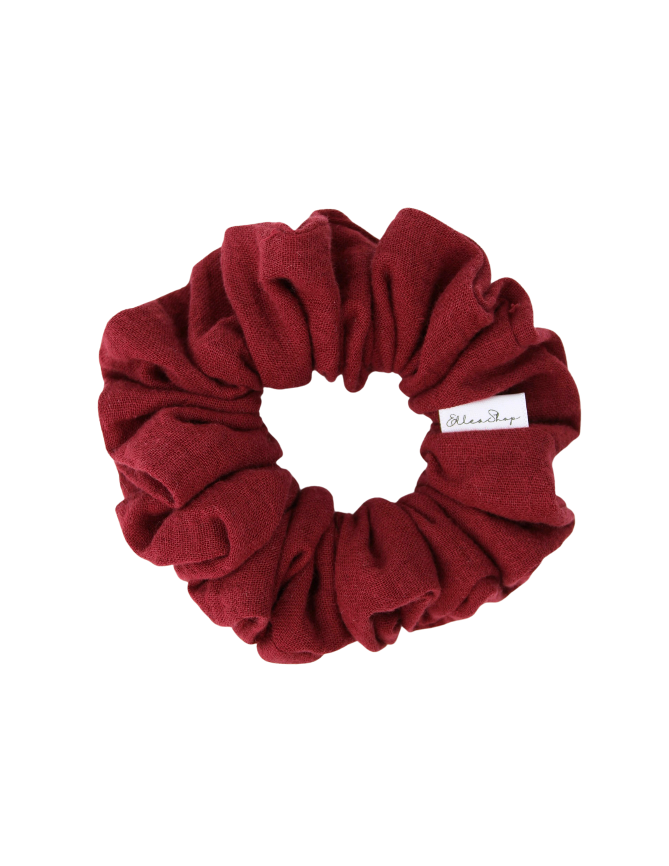 Cabernet Muslin Scrunchie - ElleaShop