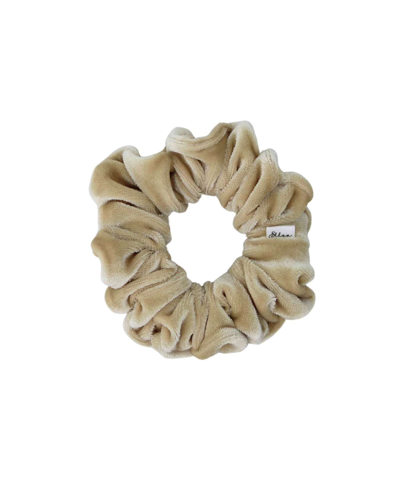 Champagne Velvet Scrunchie