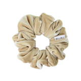 Champagne Velvet Scrunchie