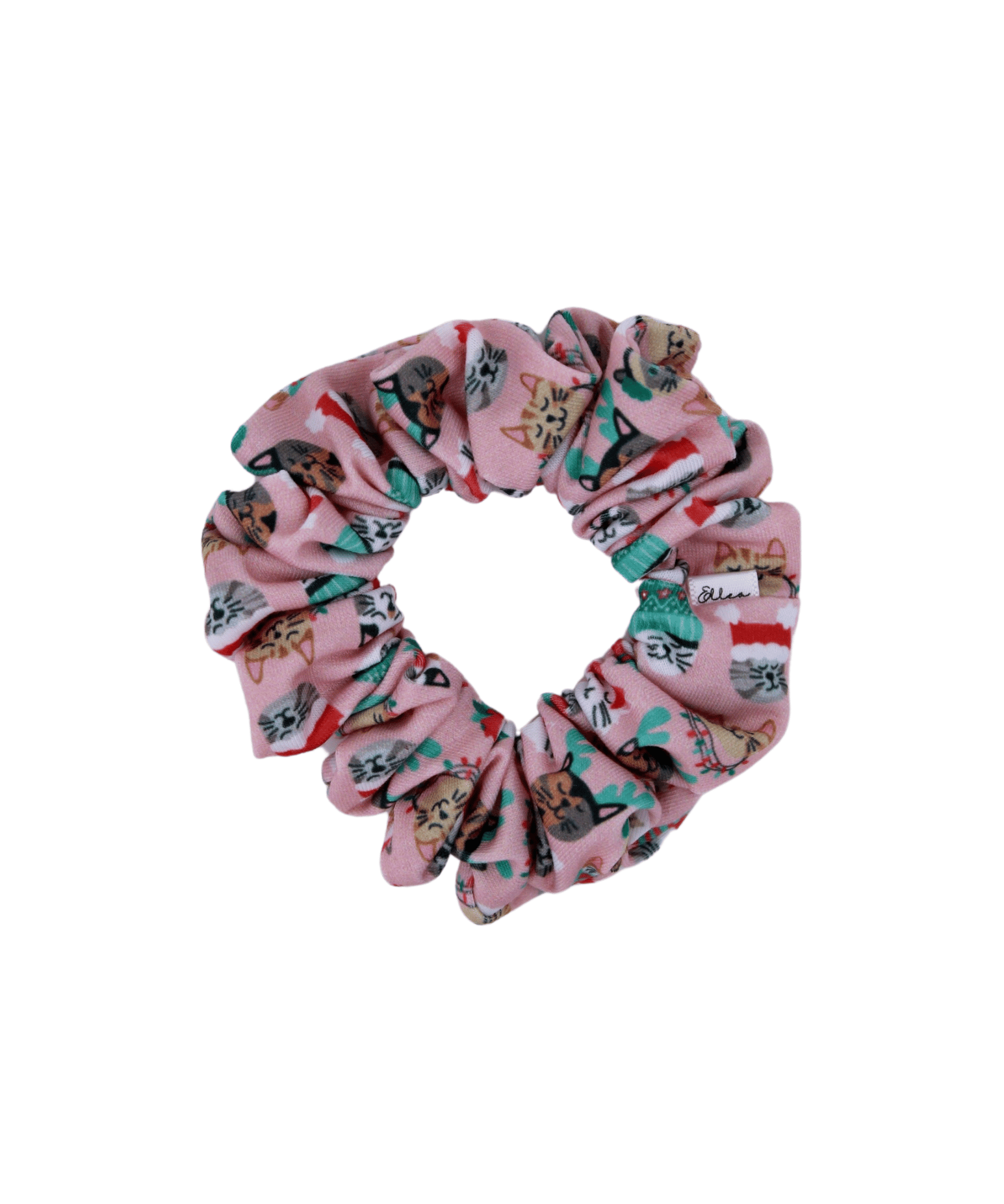 Festive Kitties Scrunchie