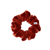 Rust Velvet Scrunchie - ElleaShop