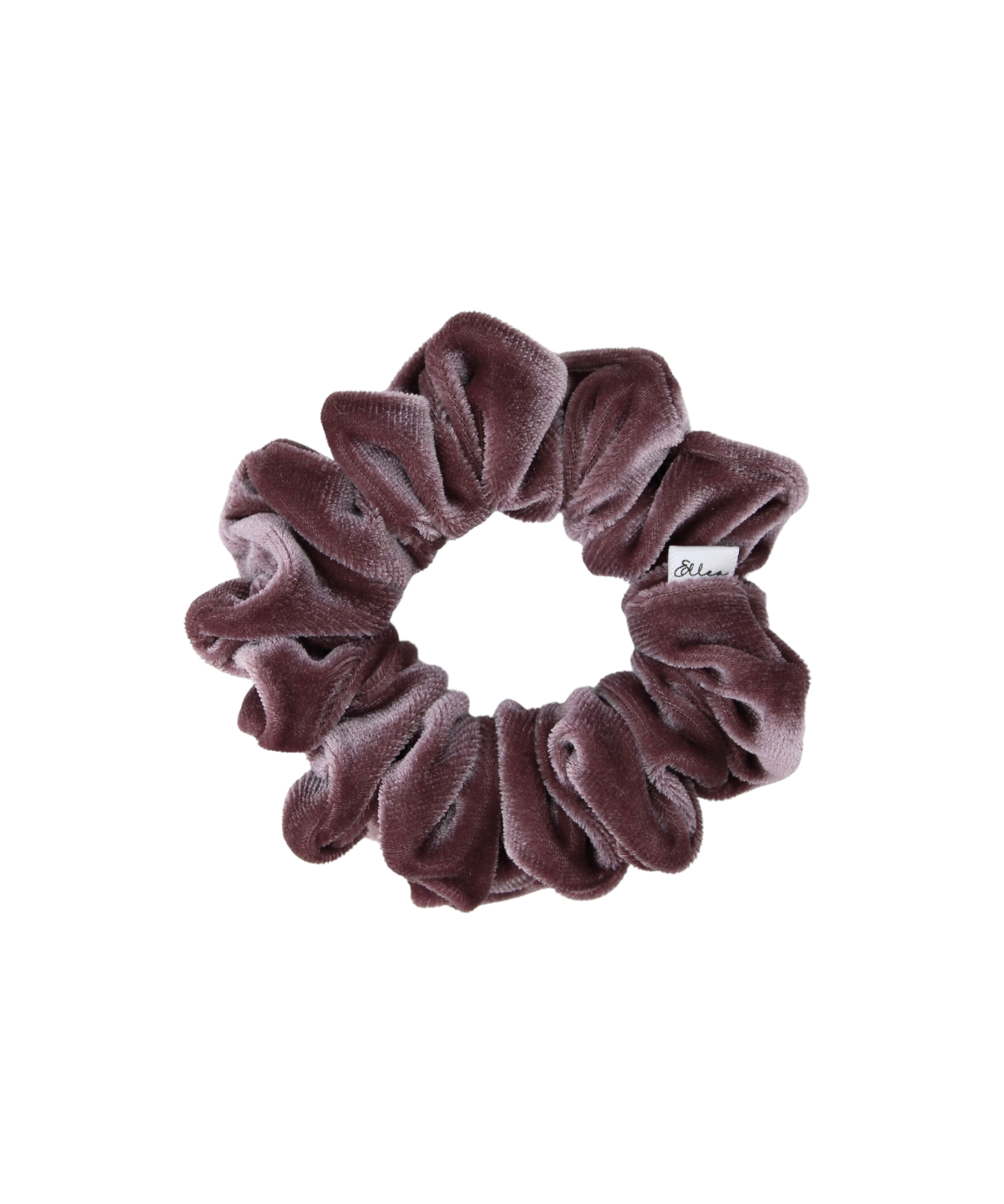 Old Mauve Velvet Scrunchie