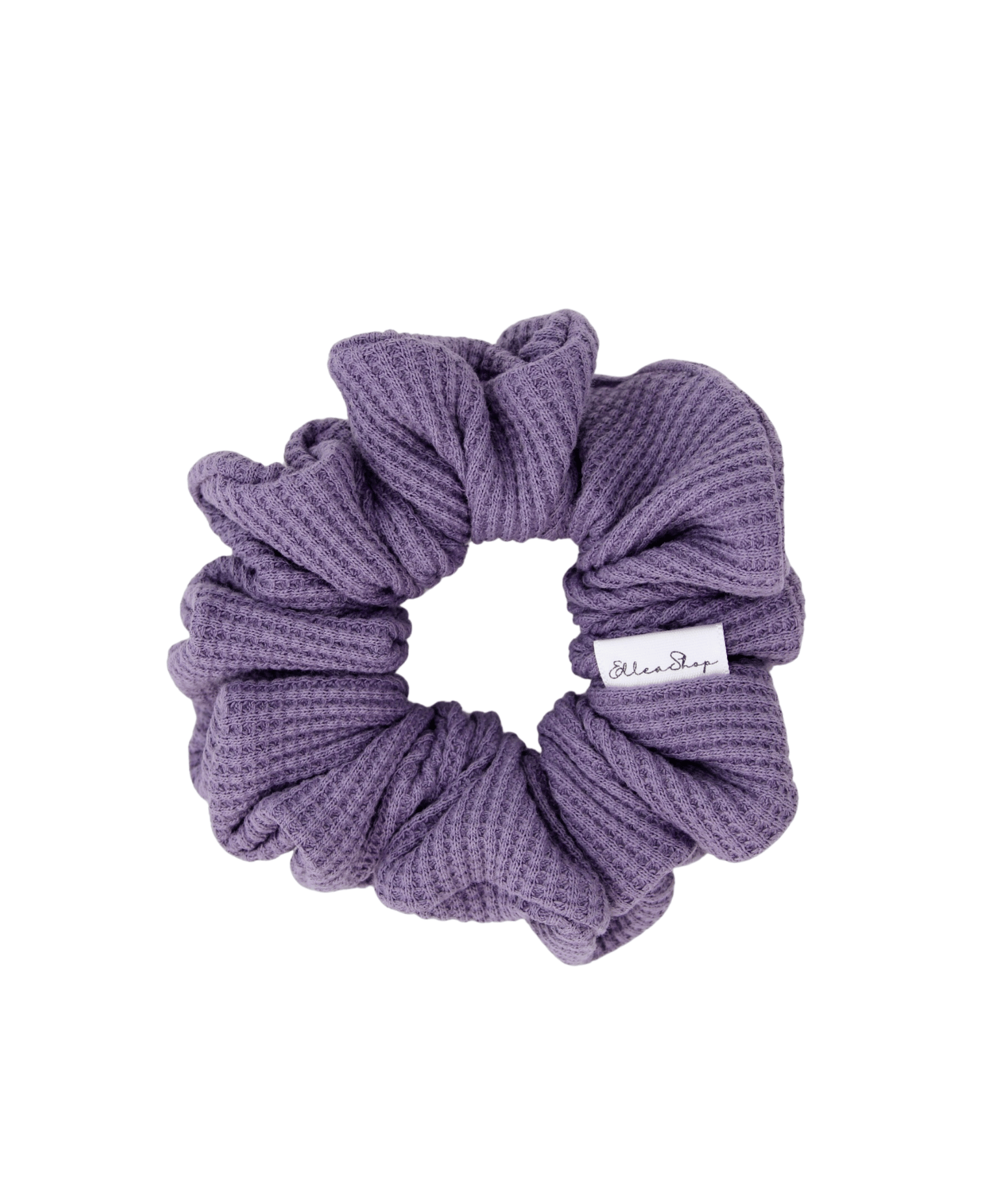 Wisteria Waffle Scrunchie - ElleaShop