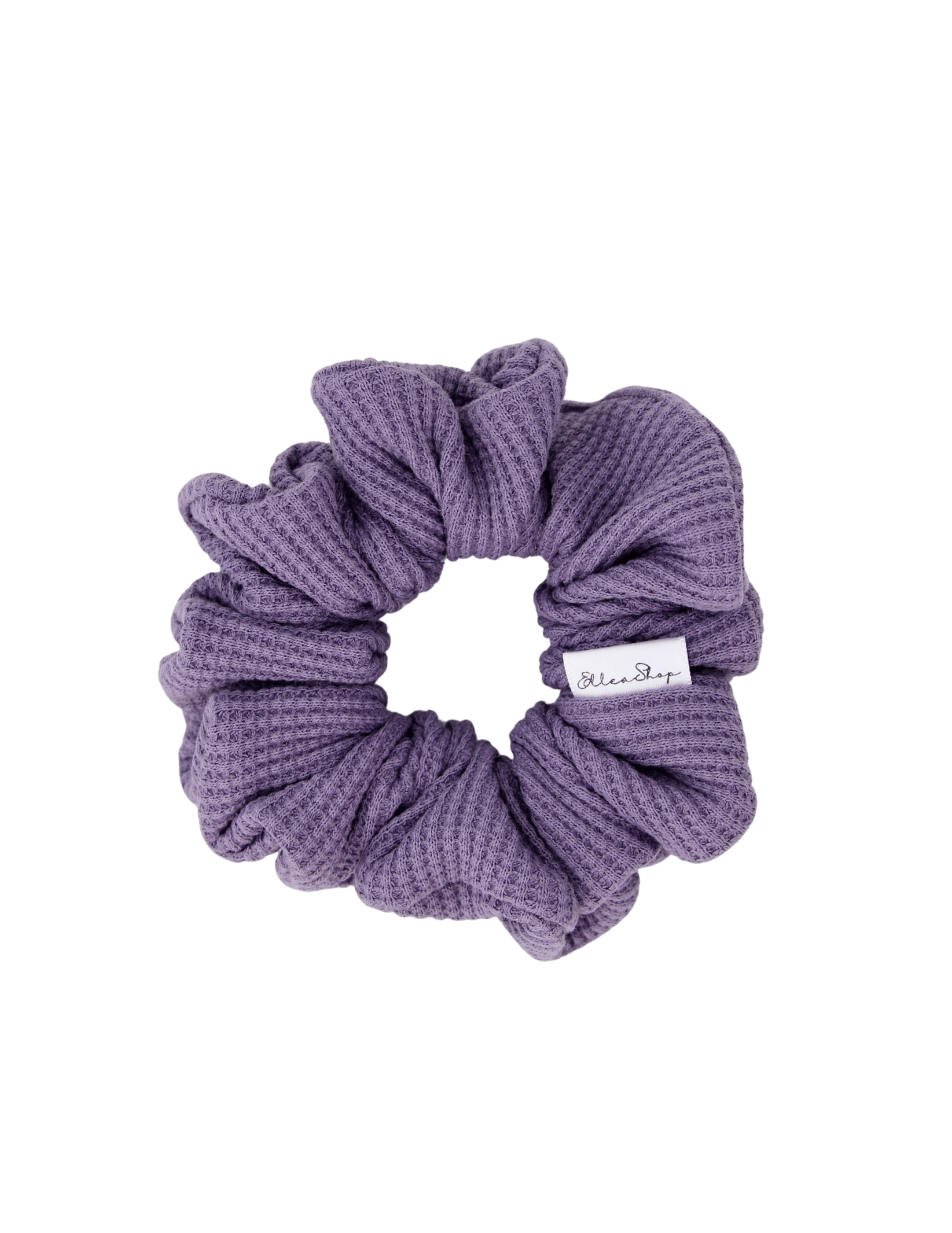Wisteria Waffle Scrunchie - ElleaShop