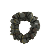 Olive Plaid Scrunchie - ElleaShop