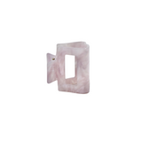 White Blush Mini Claw Clip