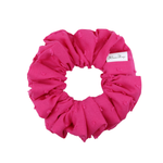 Hot Pink Swiss Dot Scrunchie - ElleaShop