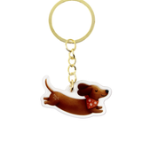 Dachshund Keychain